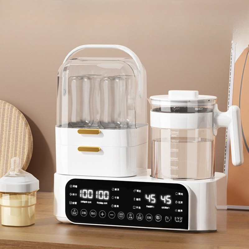 Baby Constant Temperature Hot Water Kettle, Bottle Sterilizer, Dryer, Two-In-One Household Milk Regulator, Warm Milk, Insulated Water Kettle