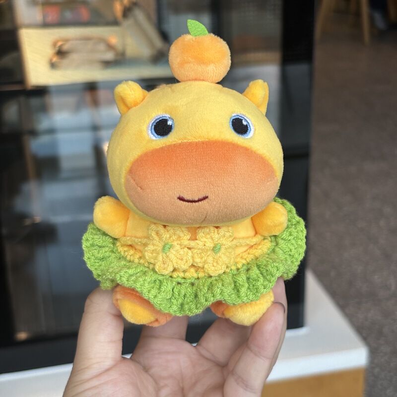 本物のスポット DuoAi Capybara Lulu 周辺ぬいぐるみ面白いスクールバッグバッグペンダントキーホルダー人形ギフト|undefined