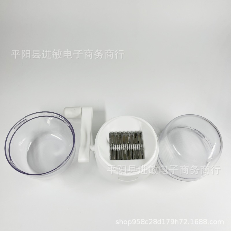 家庭用台所の乾燥果落花生の粉砕器の2つの手で落花生の粉砕機の小型乾燥果の粉砕機を振ります。|undefined