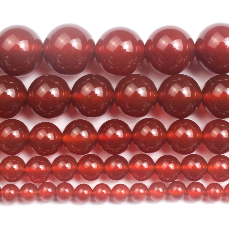 Red Agate Scattered Beads Red Agate Chalcedony Handmade String Round Bead Buddha Chain DIY Bracelet Female Accessories Jewelry Red Agate Scattered Beads Red Agate Chalcedony Handmade String Round Bead Buddha Chain DIY Bracelet Female Accessories Jewelry