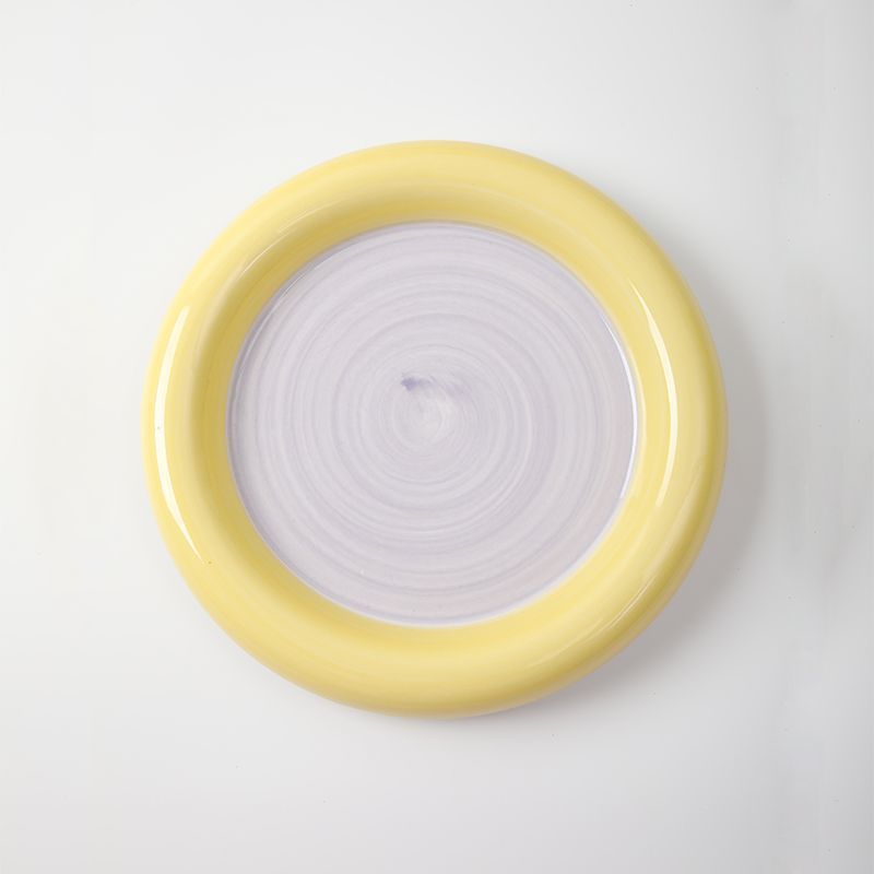 【디스크】노란색+보라색