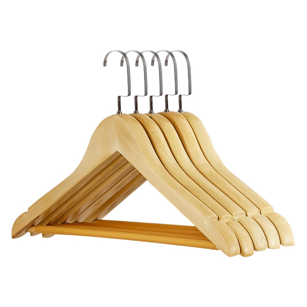 Antideslizante percha sin costuras percha de madera maciza percha pantalones adultos pantalones de rack clip tienda de ropa traje pantalla ropa de rack soporte de ropa al por mayor