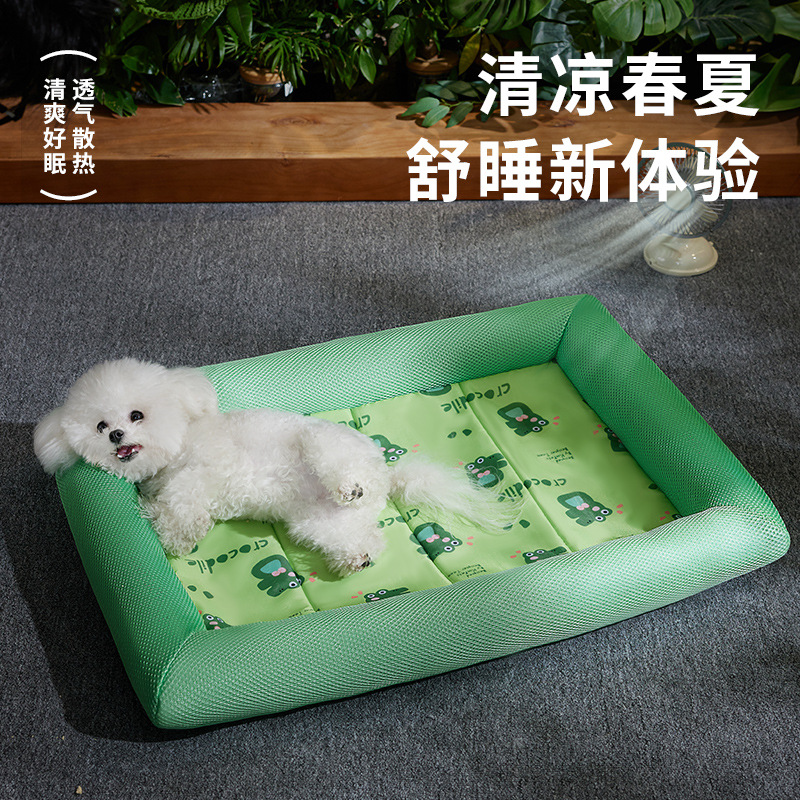 Nuevo verano fresco para mascotas manta para dormir para gatos manta para perros resistente a las mordeduras