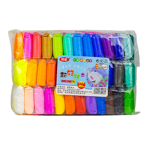 Lightweight Air-Dry Clay 12 Colors 24 Colors Kids Handmade DIY Playdough Modeling Clay Toy Space Clay Batch Sale