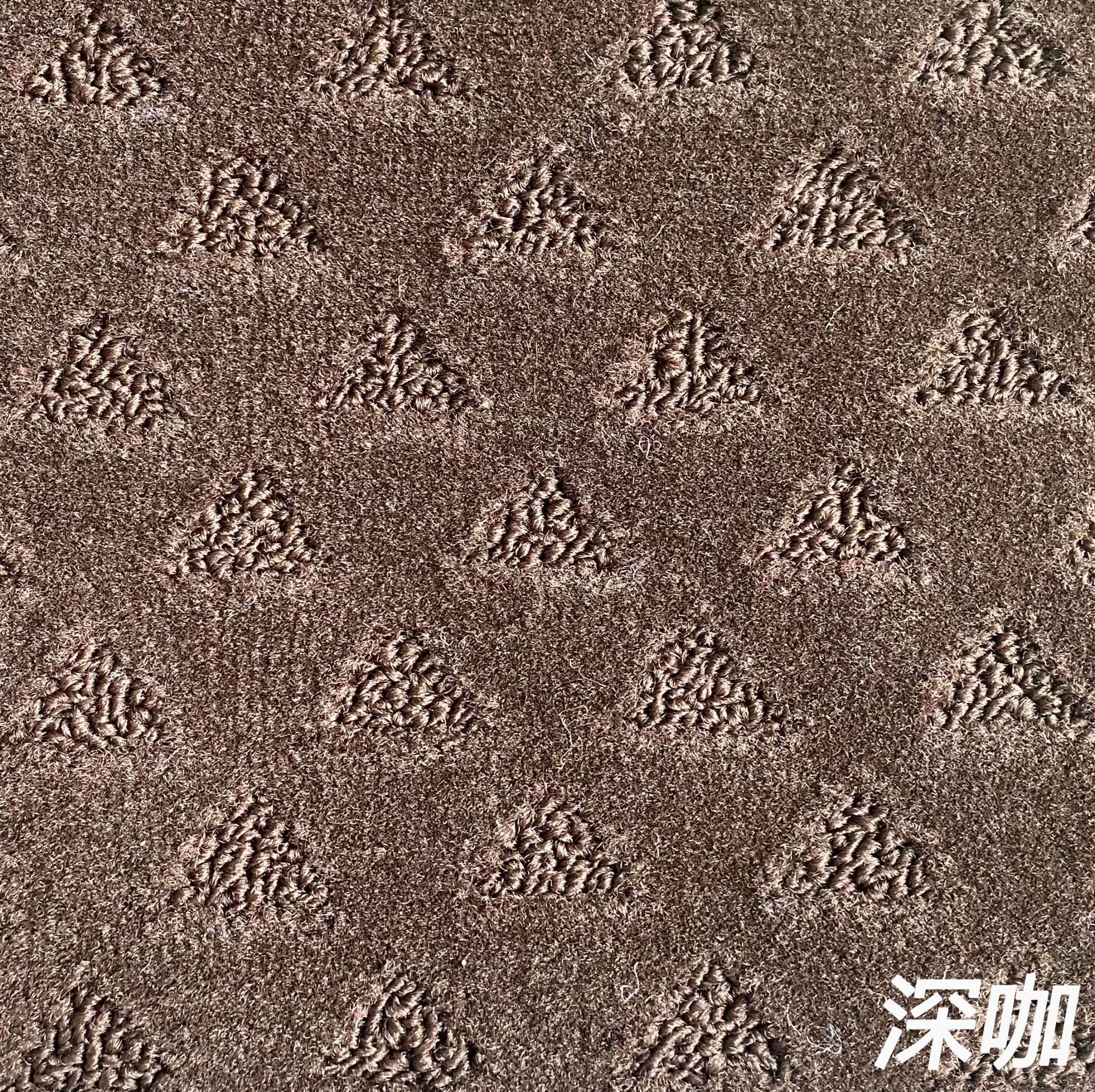 Car Floor Mats, Two-Layer Carpet, 360-Degree Full Coverage, Tpe-Specific Flat Bottom Mat, Roll Material, Polypropylene Jacquard Carpet for the Car Interior