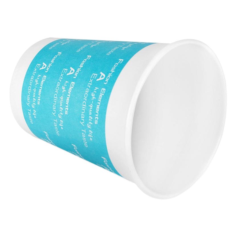 Deli 9561-pack taza de papel engrosada taza de papel desechable 100 PCS/Tira no fácil de deformar 250ml taza de beber