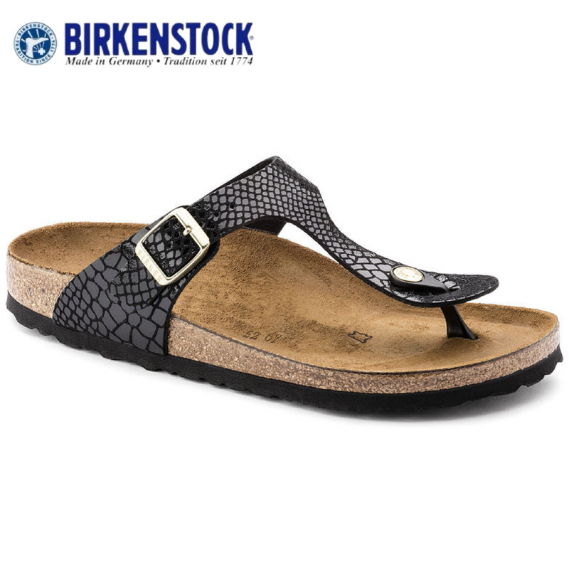 Summer Colorful Flip-Flops Cork Shoes Gizeh Series Birkenstock Shoes for Men and Women Birkenstock Beach Shoes Wide Version Purchasing Agent