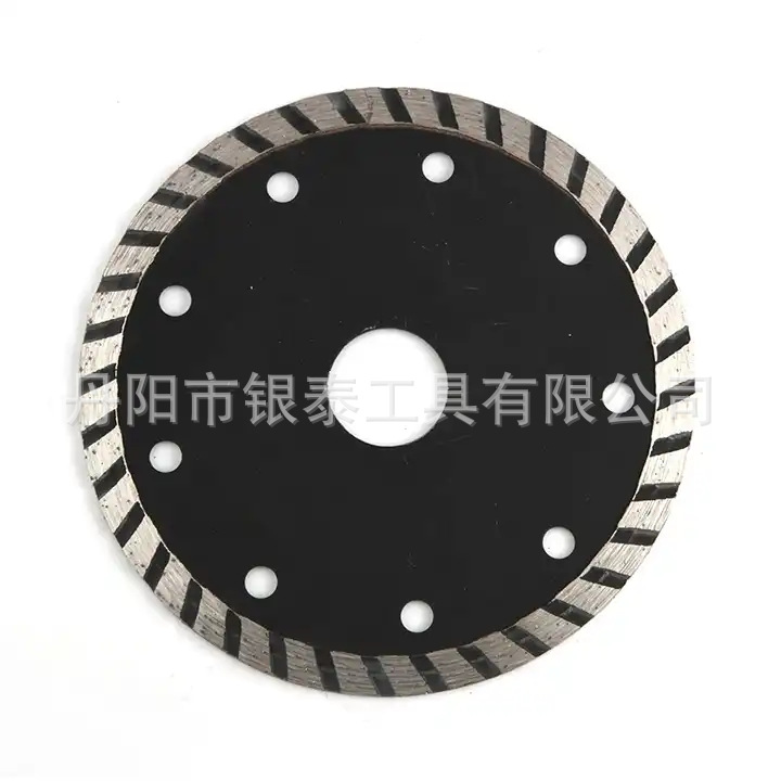 110mm常规干湿波纹片金刚石涡轮锯片 花岗岩混凝土瓷砖石材切割片