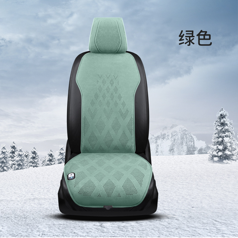 Multi-function pad: Qìchē Heated Car - r02-green-single-seat
