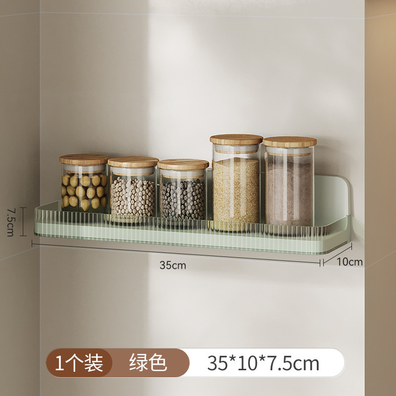 벽걸이형 양념수납선반-그린