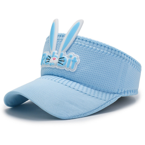 Children's empty top hat cartoon sunshade peaked cap for middle-aged children summer sports and leisure sun protection baby sun hat for boys and girls