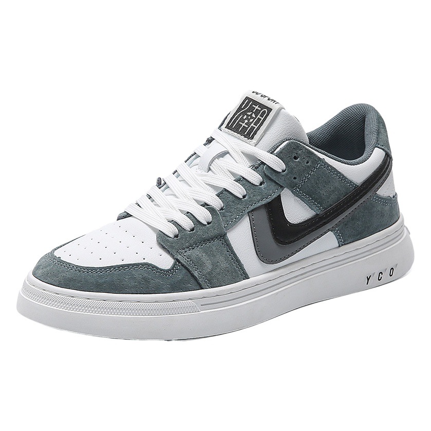 Zapatos de hombre 2023 primavera y verano nuevas zapatillas de deporte casuales zapatos de moda de Corea del estudiante de moda del todo-fósforo transpirable bajo la zapatilla de deporte superior