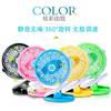 New cross -border small fan mini student dormitory Hanging clip mute can be charged USB big power office desktop