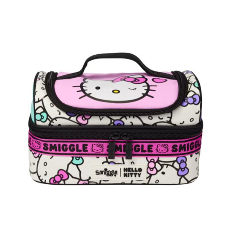 澳洲Smiggle餐包hellokitty單肩便當包午飯保溫包手提冰包收納
