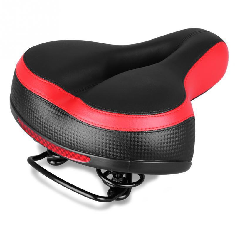 Bicycle Cushion Mountain Bike Thickened Sponge Saddle Comfortable Saddle Large Seat Cushion Bicycle Parts Cycling Equipment