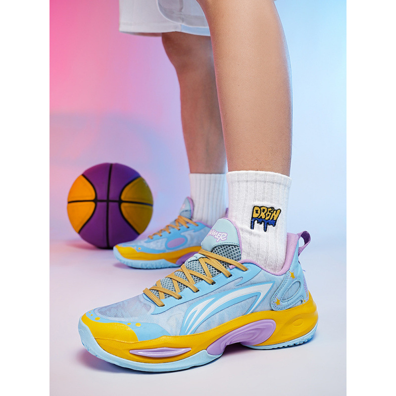 Special Offer Basketball Shoes 2025 New Mesh Breathable Sports Student Ultra-Light Shock-Absorbing Running Shoes with Friction and Sound