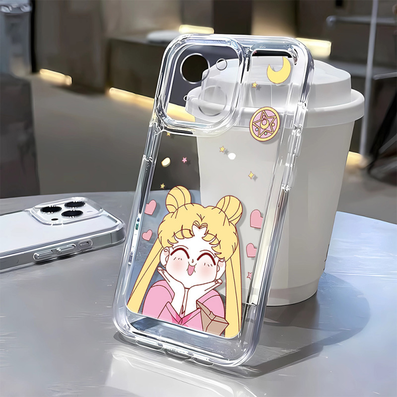 Sailor Moon Creative and Personalized iPhone 17 Pro Max Phone Case 16 Himekami Bunny 15 Apple 14 Cartoon 13