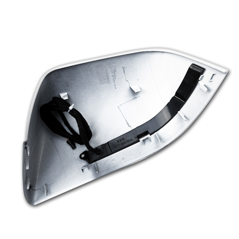 Suitable for Tesla Model 3 Sequential Turn Signal Lights, Model Y Rearview Mirror Cover, Carbon Fiber Material Car
