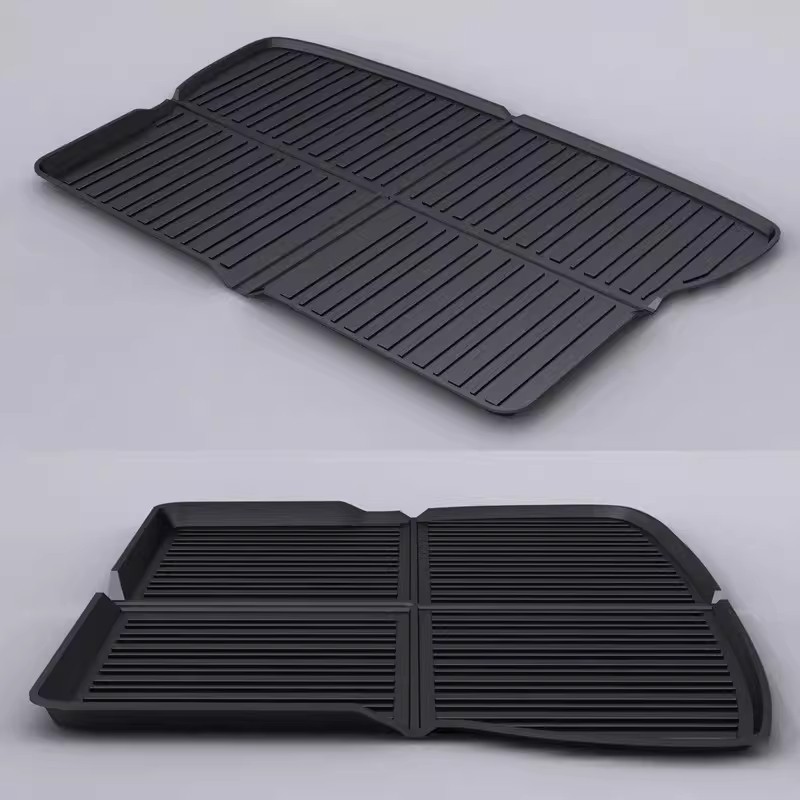 Suitable for Right-Hand Drive Toyota Raize Floor Mats, Tpe Car Interior Carpet, Trunk Mat, Environmentally Friendly Waterproof Trunk Mat, Floor Mat