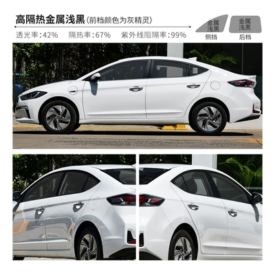Multi-platform generation car window Automotive Film - color-light-black-side-block-50-wide-1-meter-price