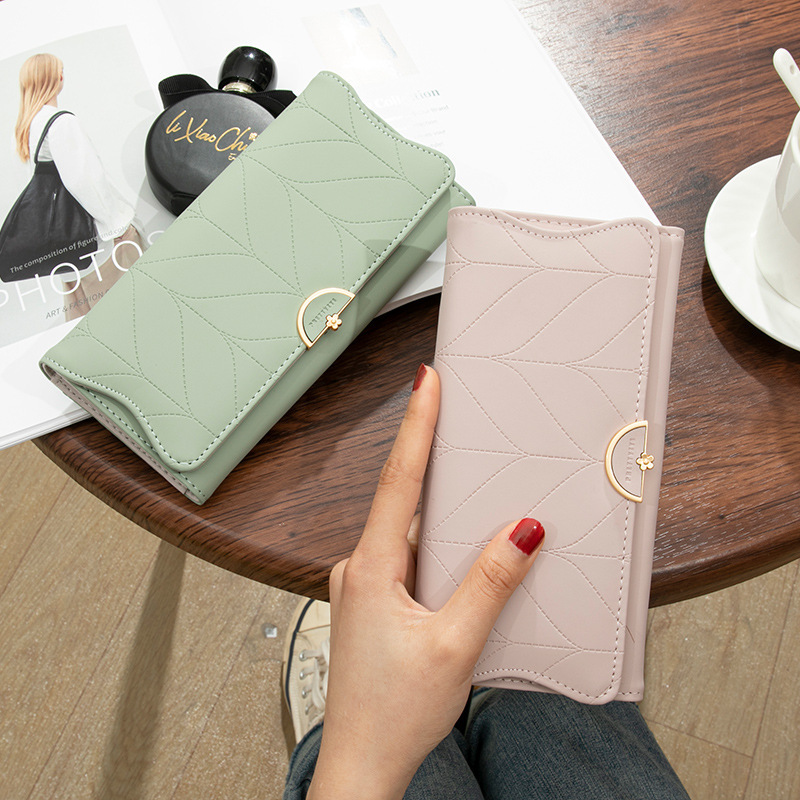 Long Wallet for Women 2025 New Niche Design 70% off Small Fresh Coin Purse Women's Clutch Bag Dropshipping