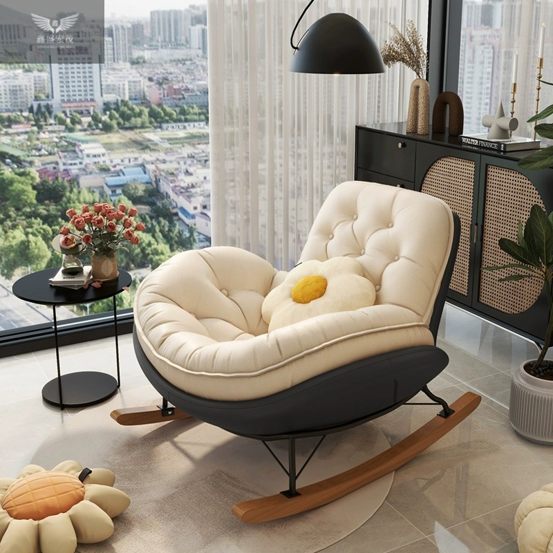 Silla de pingüino de lujo ligera, sofá único, silla de asiento, balcón para adultos, sofá casero, sofá de cama