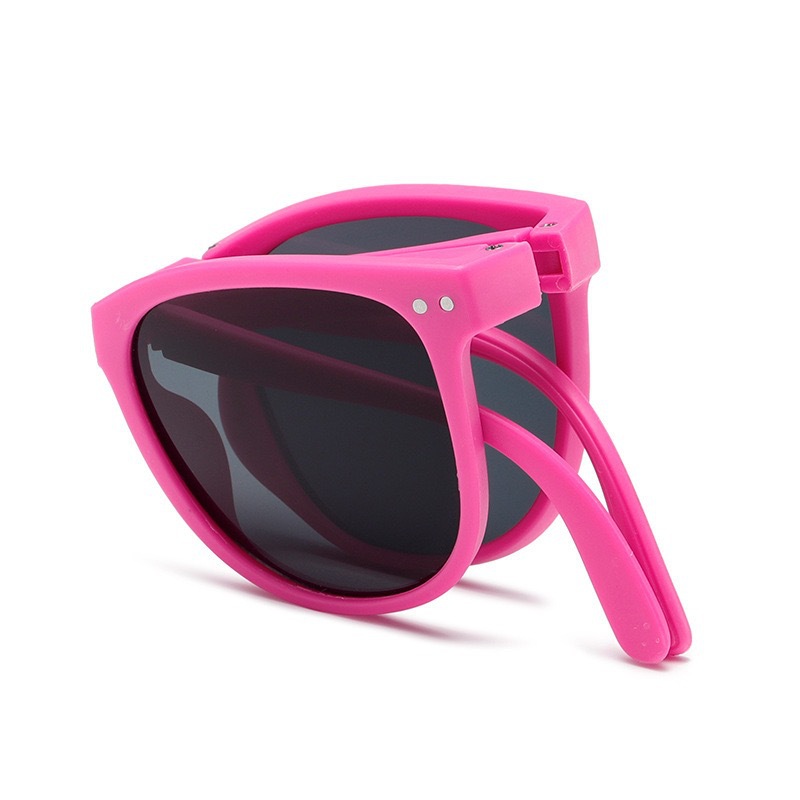 Kids Foldable Sunglasses Uv Protection Trendy Style For Children_voghion.com