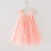 Small princess costume, three dimensional dress, skirt, tulle, lifting effect, tutu skirt, western style