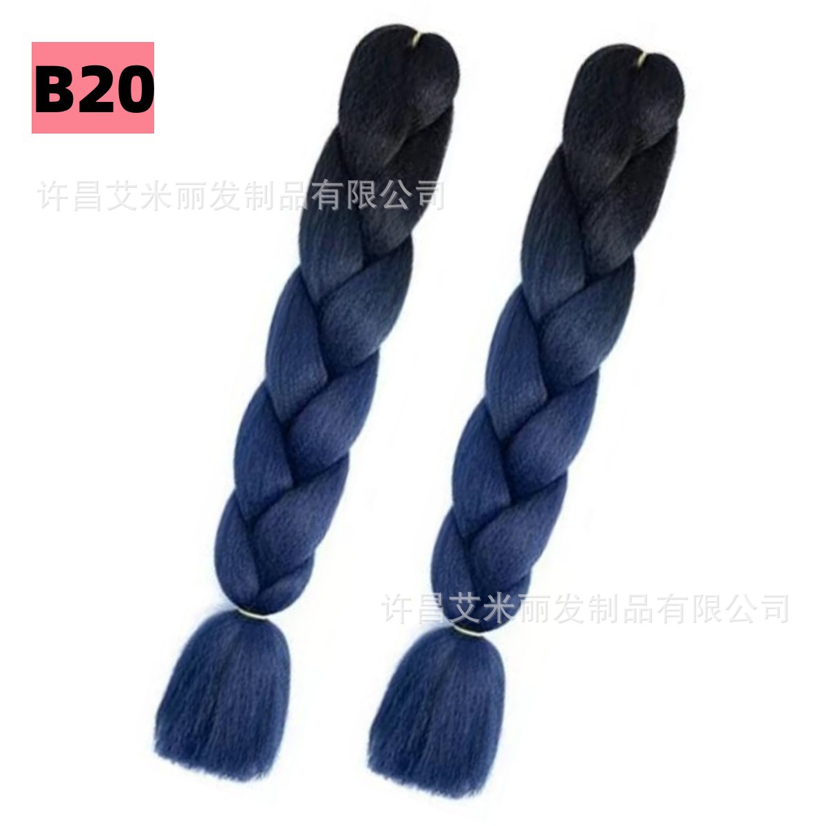 Trenzas africanas con cabello rosa渐 – materiales de alta temperatura, estilo boxeador