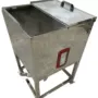 50kg100kg注塑不锈钢储料箱