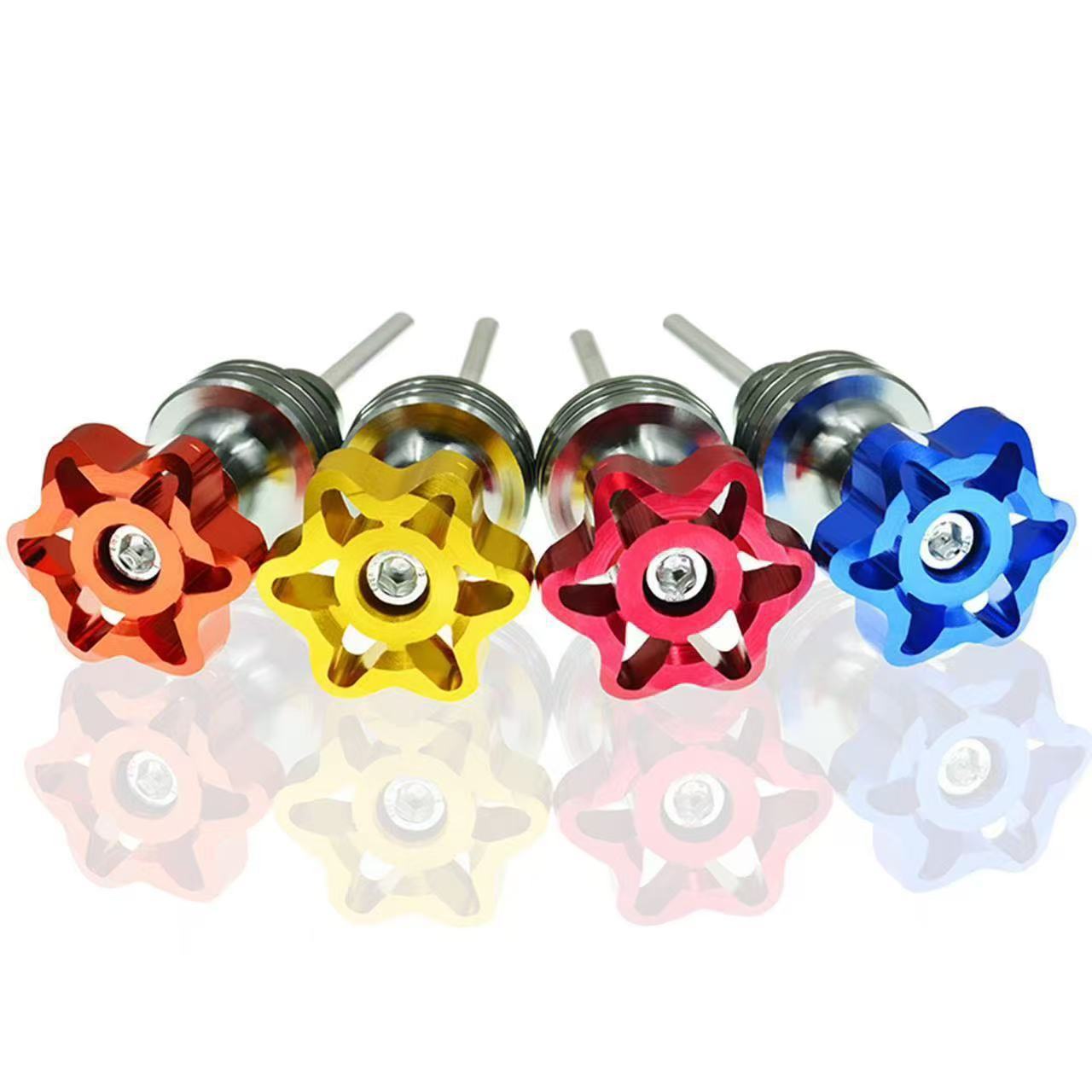 Motorcycle oil dipstick for Fuxi Ghost Fire RSZ GY6 125 Qiaoge modified oil dipstick for scooters and mopeds