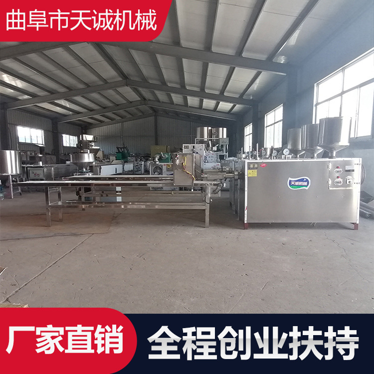 天诚机械供应全自动灰煎粑机 出机自熟米豆腐机价格