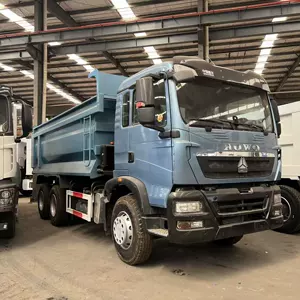 China Heavy Duty Truck HOWO TX dump truck, eight-wheel dump truck, mining and gravel engineering transport vehicle, exported to Africa