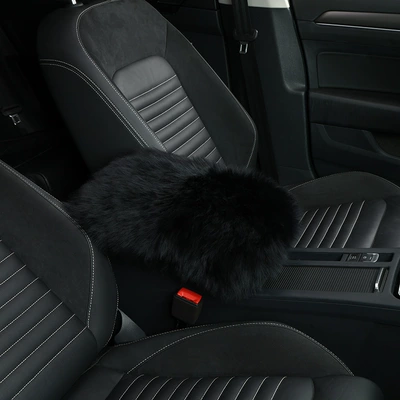 Creative Center Armrest Wool Pad – Armrest box - black