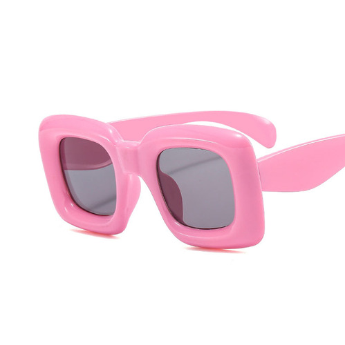  European and American new children's bubble square sunglasses, funny baby children's sunglasses, cute baby glasses for men and women