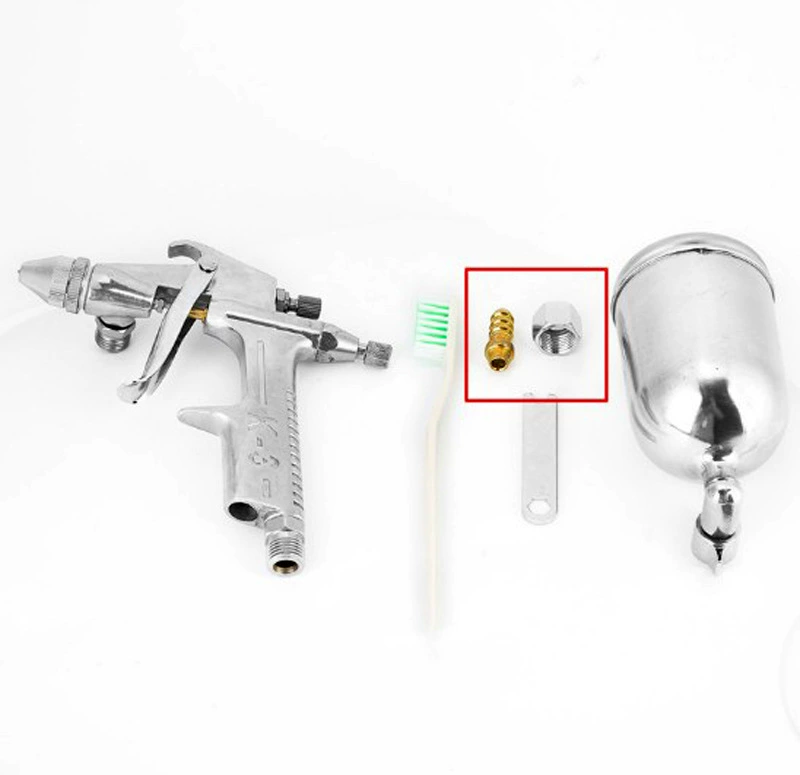 K-3 Пневматический Краскораспылитель 0,5 калибра смазка кожаного покрытия/покраска стен/ремонт краски универсальный шарнир