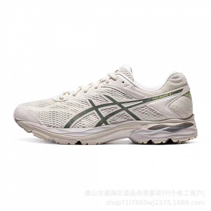 莆田純正 GEL-FLUX4 スポーツシューズ、レトロ、衝撃吸収、多用途、滑り止め、耐摩耗性、メッシュ、通気性、ランニング用|undefined