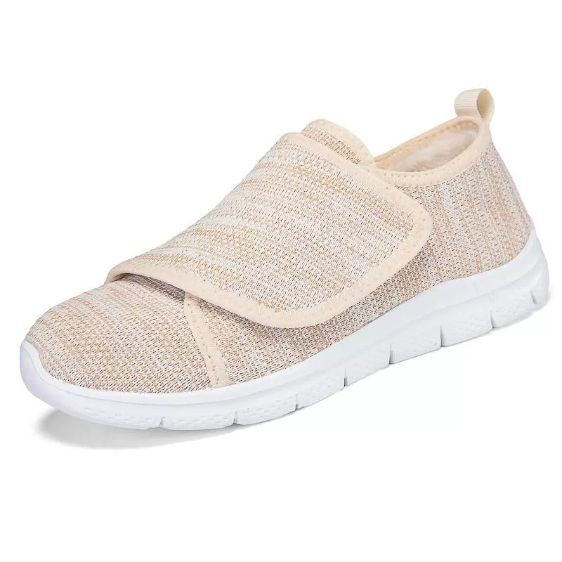 2025新款时尚轻便透气魔术贴女鞋休闲单鞋时尚运动男鞋户外休闲鞋