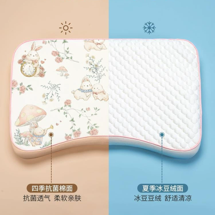 Children's silicone pillow for kindergarten, 6 month, 3 years