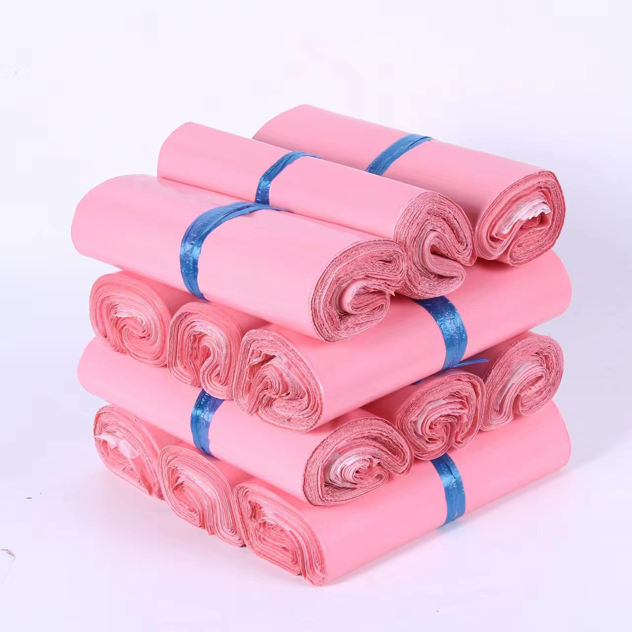 Xiaowei nuevo material blanco expreso bolsa 12 bolsa de embalaje de seda engrosada impermeable antifouling expreso bolsa de embalaje al por mayor