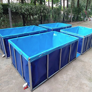Factory Direct pvc Tarpaulin Fish Pond Breeding Pool Outdoor Water Storage Rain Storage Container