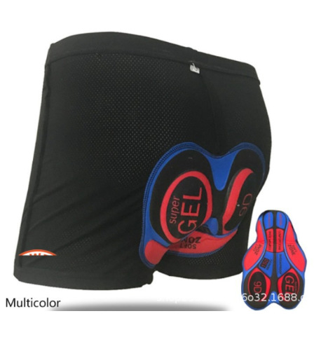 Ciclismo ropa interior absorbente de golpes transpirable bicicleta absorbente de humedad de secado rápido esponja de silicona ropa interior Amazon Venta caliente ciclismo Pantalones