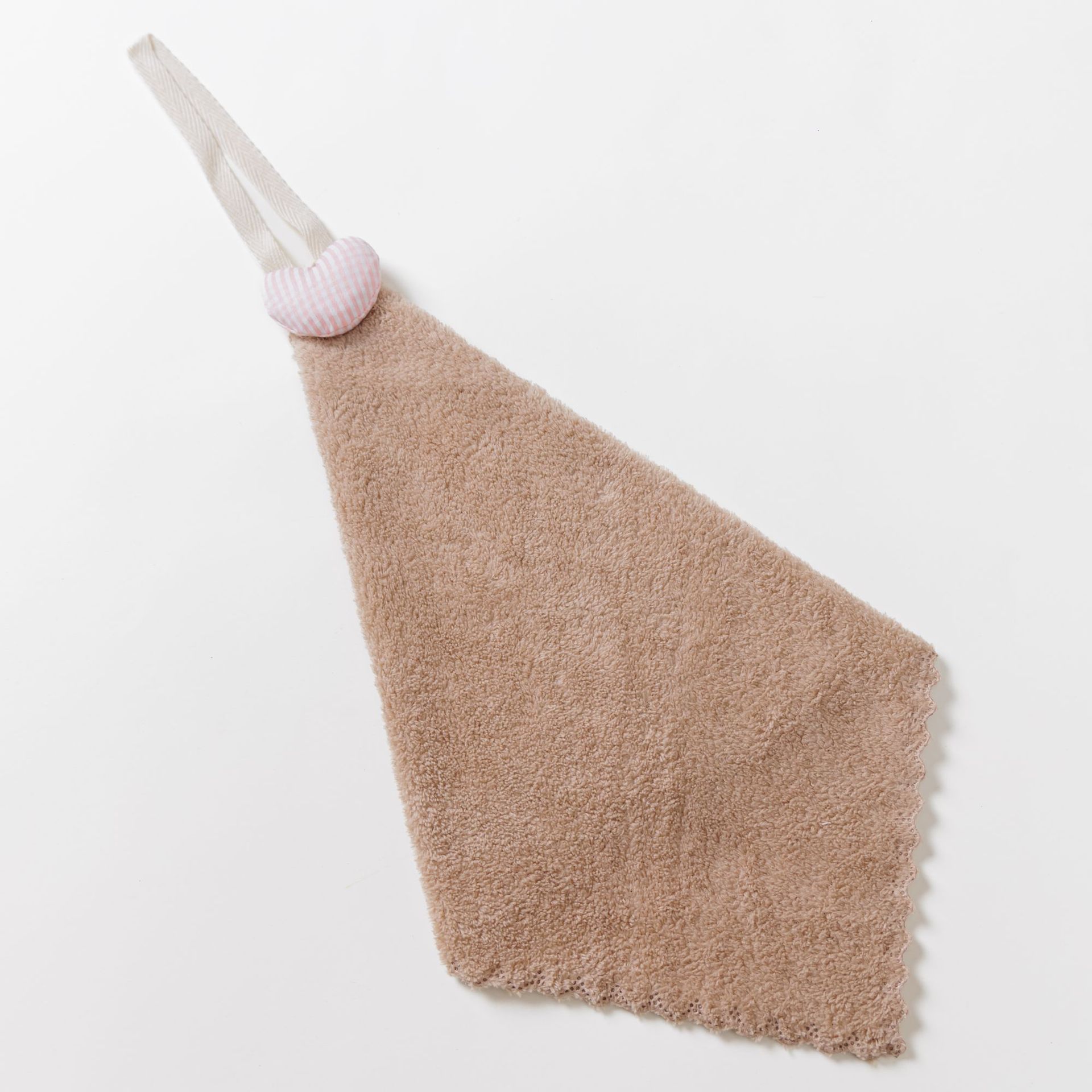 Love (갈색 사각 스카프) (실사, 고화질)