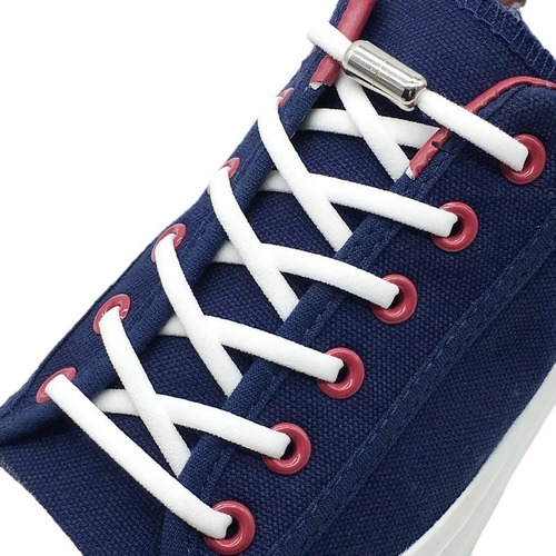 Shoelace elastic band elastic spandex stretchable no-tie shoelaces 15 colors optional factory wholesale