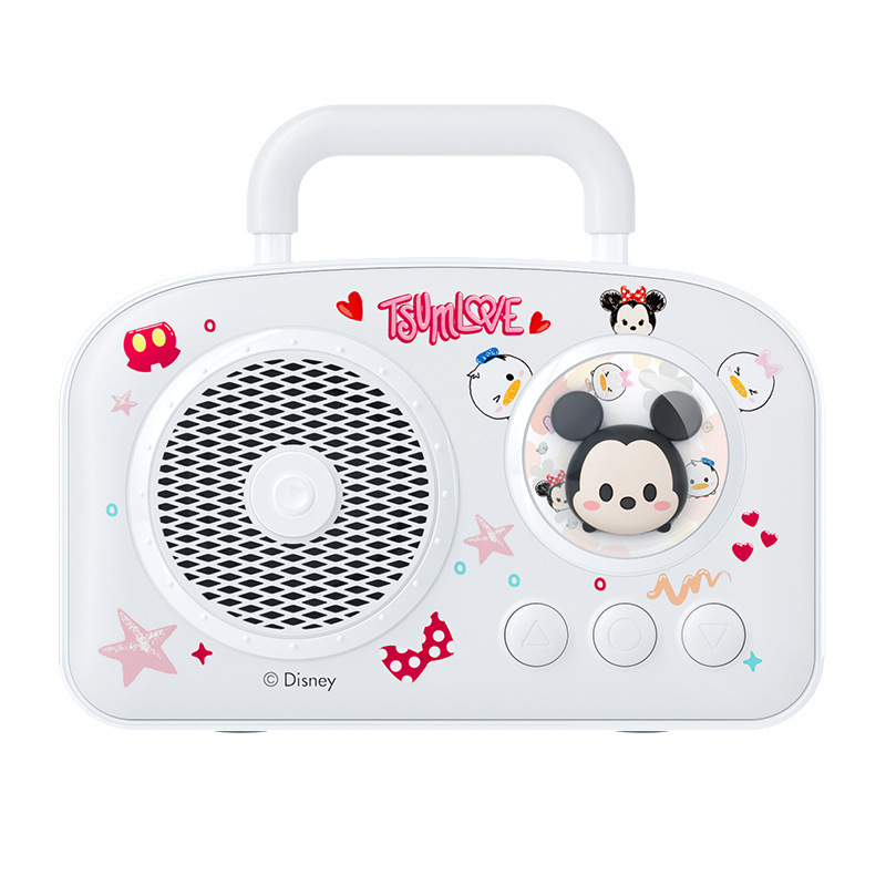 ディズニー Bluetooth スピーカー ミニ かわいい スーツケース 小型スピーカー アウトドア サブウーファー 高価値 誕生日プレゼントに最適|undefined