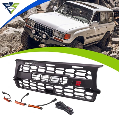 Suitable for Land Cruiser Lc80 1990-2007 Modified Gr Model with Lighted Grille (Zhongwang)
