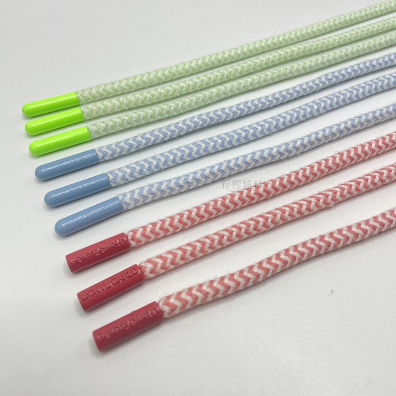 5mm全棉彩色花式绳带 卫衣帽绳休闲裤绳加密圆绳 裤头绳抽绳