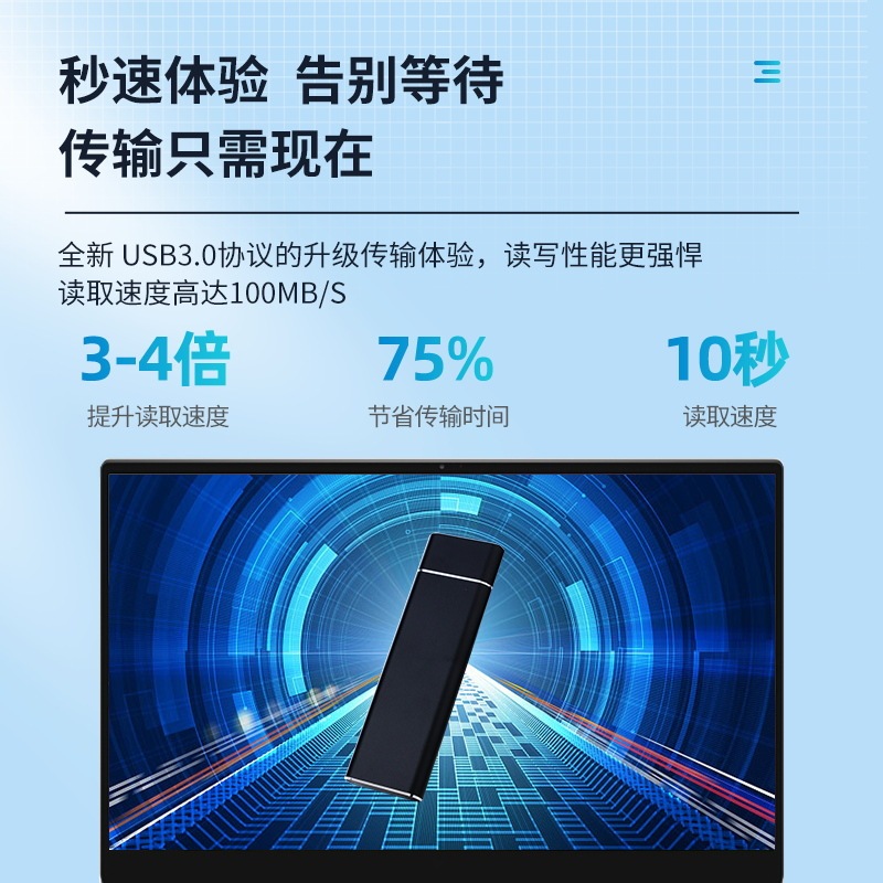 跨境扩容升级高速SSD移动固态硬盘1000GB-16TB 固态U盘2TB 4T|undefined