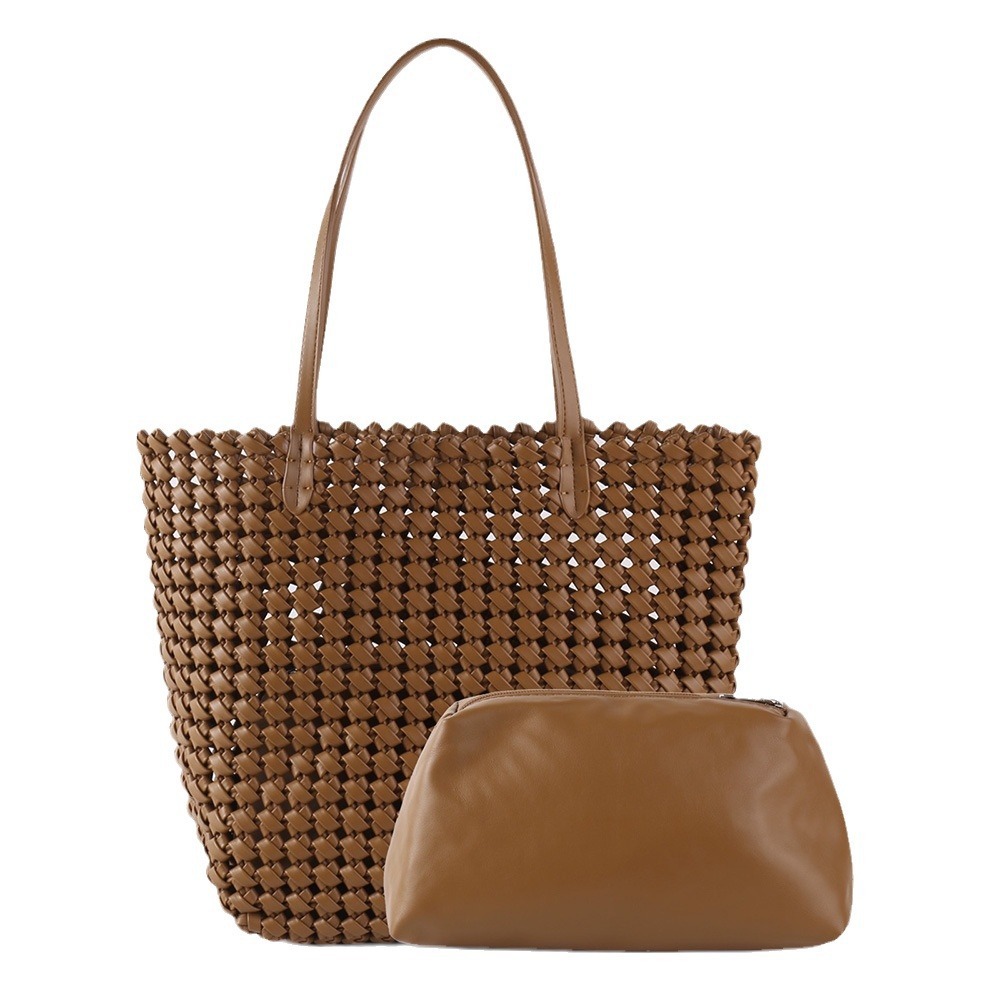 Borse da donna 2024 Nuove borse tessute a mano, design di nicchia, stile natalizio, borsa a tracolla di grande capacità, altamente consigliata_voghion.com