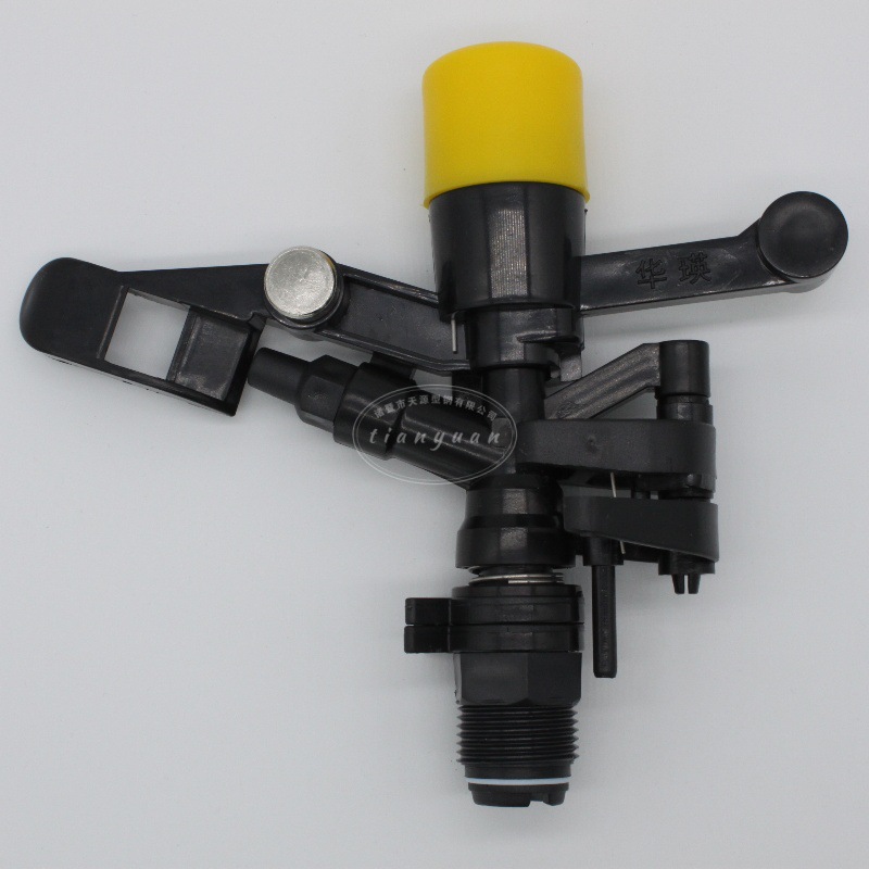 供应6分塑料可控角草坪喷头 6分可调洒水器 18米喷射直径旋转喷头